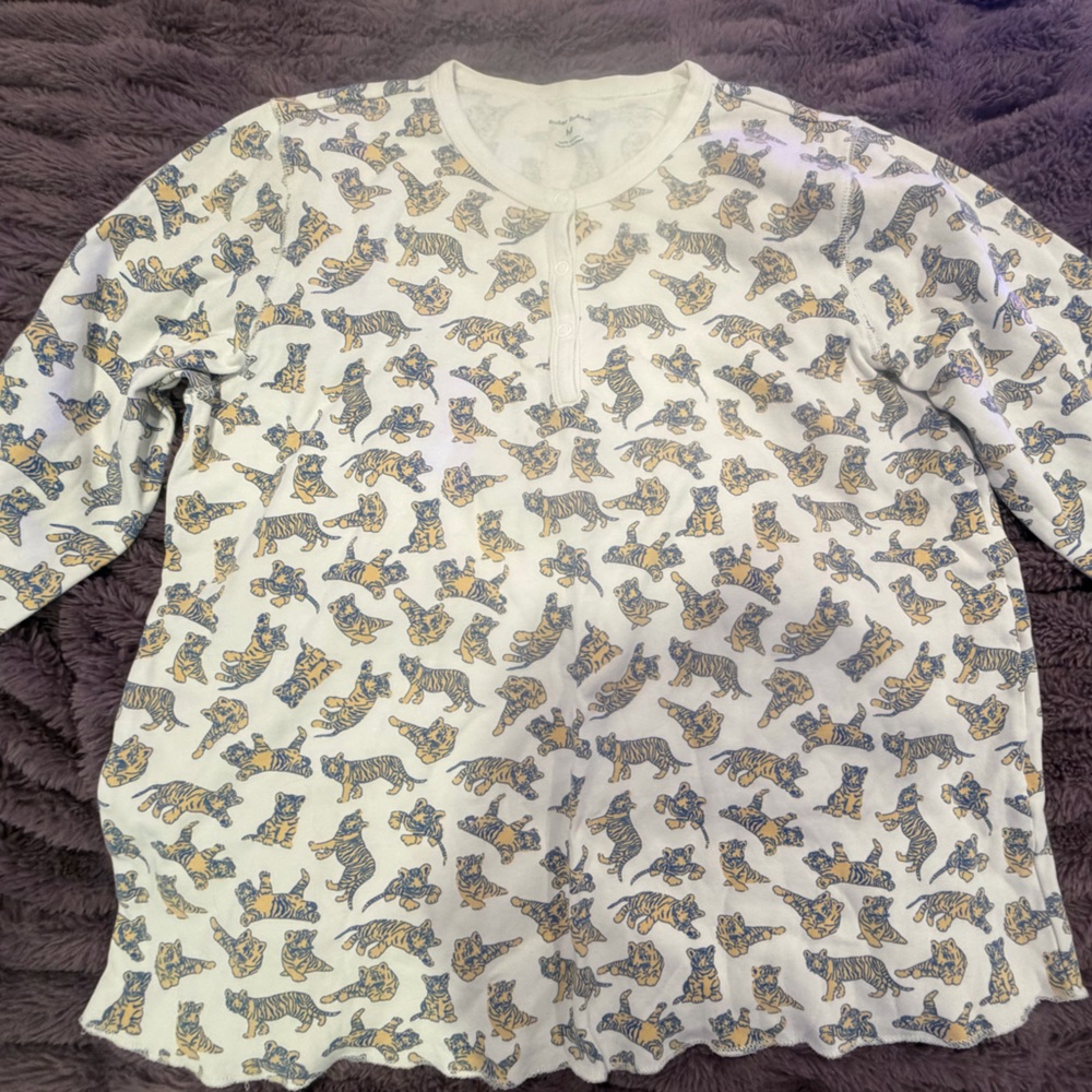 Roller Rabbit tiger pj top